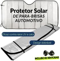 Protetor Solar Veicular Dobrável em Alumínio
