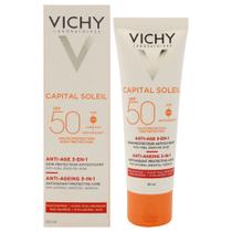 Protetor Solar Vichy Capital Soleil 3 em 1 FPS 50 - 50ml