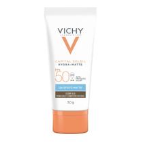 Protetor Solar Vichy Capital Soleil Hydra Matte Cor 5.0 FPS50 30g