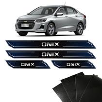 Protetor Soleira Turbo Onix Plus 2020 Adesivo Da Porta