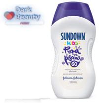 Protetor Sundown Praia Piscina Kids FPS60 120Ml - Johnson - Johnson Johnson Industr