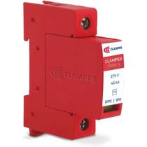 Protetor Surto Dps Clamper Anti Raio 275v 45ka Mini Front