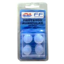 Protetor Tampão Ouvido Auricular Natação Silicone Moldável Earplug - FF ESPORTES