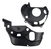 Protetor Tampas Laterais Do Motor Crf 250f Cor: Preto