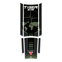 Protetor Tanque 3D Adesivo Resinado Triumph Tiger 1200 VERDE Protetor Tanque 3D Adesivo Resinado Triumph Tiger 1200 VERDE