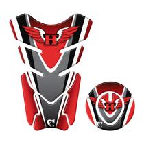 Protetor Tanque e Bocal Adesivo Moto TITAN ANO Até 2017 VERMELHO