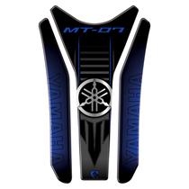 Protetor tanque moto yamaha mt07 azul