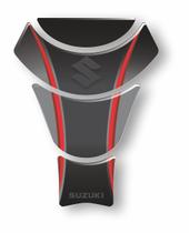 Protetor Tanque Tankpad Suzuki Preto Universal Adesivo 3d Protetor Tanque Tankpad Suzuki Preto Universal Adesivo 3d