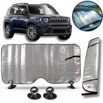 Protetor Tapa Sol Quebrasol Verão Calor Jeep Renegade Protetor Tapa Sol Quebrasol Verão Calor Jeep Renegade