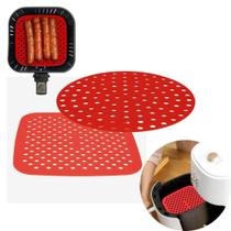 Protetor Tapete Silicone Antiaderente P/ Fritadeira Airfryer