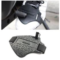 Protetor Tênis Calçados Pedal Marcha Moto Cambio Sapato Novo - LEG SPEED
