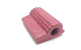 Protetor Tênis E Calçados Pedal Marcha Câmbio Moto Vermelho