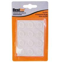 Protetor Tipo Pingo de Pvc Autoadesivo Grande 18mm de Diametro com 12 Unidades - Rio Chens Protetor Tipo Pingo de Pvc Autoadesivo Grande 18mm de Diametro com 12 Unidades - Rio Chens