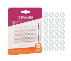 Protetor transparente anti-impacto com adesivo 28 pçs - 2141 primafer