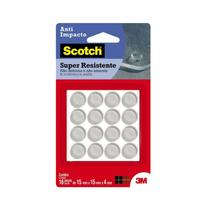 Protetor Transparente Anti Impacto Scotch 16 Unidades 3M