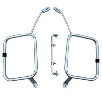 Protetor Traseiro Alforge Afastador Titan 160 Fan 160 Apoio Lateral