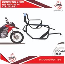 Protetor traseiro xre 300 2009 a 2022 afastador alforge