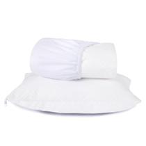 Protetor travesseiro jaqueline infantil p.u. - branco