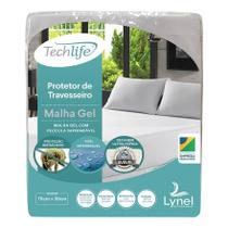 Protetor Travesseiro Malha Gel Impermeável Techlife Lynel Protetor Travesseiro Malha Gel Impermeável Techlife Lynel
