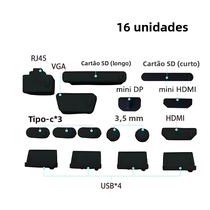 Protetor Universal USB Anti-poeira Para Notebook Laptop Tampa À Prova De Poeira Impermeável Para Protetor Universal USB Anti-poeira Para Notebook Laptop Tampa À Prova De Poeira Impermeável Para