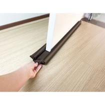 Protetor Veda Porta Impermeável Contra Insetos Poeira e luz