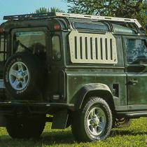 Protetor Vidro Traseiro Lateral Land Rover Defender - Aço