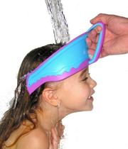 Protetor Viseira Chapeu Lava Cabeça Banho Bebês Criança Olho