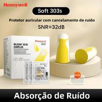 Protetores Auriculares Anti-Ruído Honeywell 303S Pequenos 32dB SNR Redução De Ruído Protetores