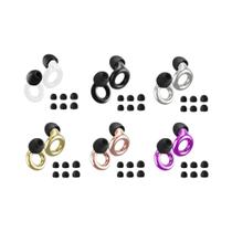 Protetores Auriculares De Alta Fidelidade Com 8 Pontas XS/S/M/L Reutilizáveis Para Concertos,