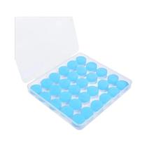 Protetores Auriculares De Silicone Reutilizáveis 30/60 Peças Redução De Ruído Para Dormir, Nadar, Protetores Auriculares De Silicone Reutilizáveis 30/60 Peças Redução De Ruído Para Dormir, Nadar,