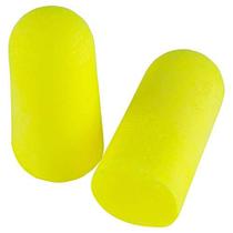 Protetores Auriculares Espuma Descartáveis, Amarelo Neon, NRR 33, Usinagem