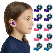 Protetores Auriculares Moldáveis de Silicone para Natação Putty Buddies - 10 Pares Protetores Auriculares Moldáveis de Silicone para Natação Putty Buddies - 10 Pares