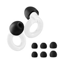 Protetores Auriculares Reutilizáveis De Alta Fidelidade Com 8 Pontas XS S M L Para Concertos