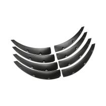 Protetores De Arco De Roda Largos Pretos 8 Peças Para Carro SUV Off-road Modificação Externa Protetores De Arco De Roda Largos Pretos 8 Peças Para Carro SUV Off-road Modificação Externa