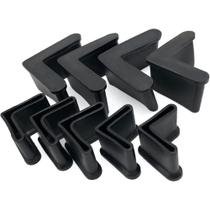 Protetores de borracha para cantoneira de móveis 40 mm, 16 peças Wvapzwr Protetores de borracha para cantoneira de móveis 40 mm, 16 peças Wvapzwr