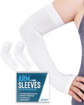 Protetores de braço Doctor's Select para pele fina UPF 50 2 pares