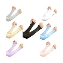 Protetores De Braço Resistentes a UV, 7 Pares De Mangas Elegantes Para Ciclismo E Direção