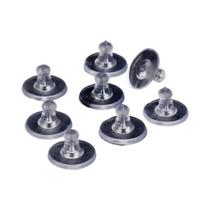 Protetores De Brincos De Borracha De Silicone 100pcs Tampas Redondas Para Joias Suprimentos DIY