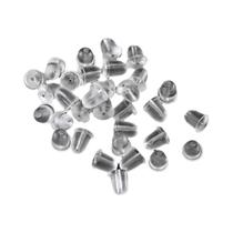 Protetores De Brincos De Borracha De Silicone 200pcs Tampas Redondas Para Joias DIY