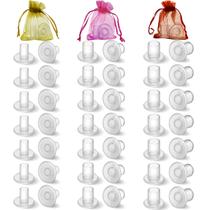 Protetores de calcanhar KFPPLXQ para grama, 21 pares, 4 tamanhos, transparentes
