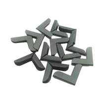 Protetores De Canto De Livro Em Metal Preto 28x28x6mm 20PCS Para Álbum De Fotos, Menus, DIY E