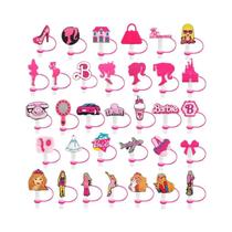 Protetores De Canudo Para Boneca Barbie 1-33PCS Reutilizáveis À Prova De Respingo Plugue Para