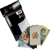 Protetores de Carta Harmonies Galapagos 100un Sleeves Tarot 70x120mm