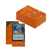 Protetores De Cartão Holográficos Brilhantes 60PCS 66x91mm Anti-Risco Para Cartões De Jogo Magic TCG