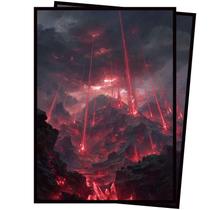 Protetores de Cartas 104 Unidades Premium Fosco 66x91 mm Arte Vermelha Protetores de Cartas 104 Unidades Premium Fosco 66x91 mm Arte Vermelha