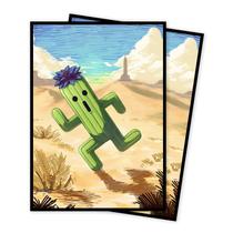 Protetores de cartas Comdek00 Cactus Black Lotus, pacote com 100