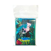 Protetores De Cartas De Pokémon Mew Fofos, 60 Peças, Alta Qualidade, Capas Para Jogo PTCG, Presentes