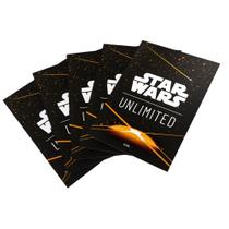 Protetores de Cartas Gamegenic Star Wars Unlimited Laranja 60 Unidades Protetores de Cartas Gamegenic Star Wars Unlimited Laranja 60 Unidades