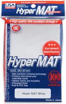 Protetores de Cartas Hyper Mat Hyper MAT Branco - Pacote com 100