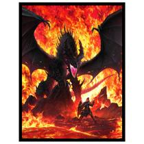 Protetores de Cartas Realm Guard Fire Dragon Fosco 66x92 mm 105 un. Protetores de Cartas Realm Guard Fire Dragon Fosco 66x92 mm 105 un.